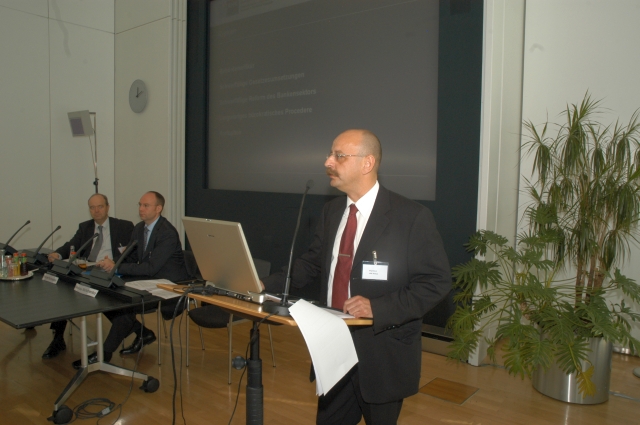 Wirtschaftstag des BVMW mit der Commerzbank Frankfurt am Main und dem Zentrum für Marketing des russischen Unternehmer – Verbandes RSPP, 05.09.2007 in Frankfurt/Main